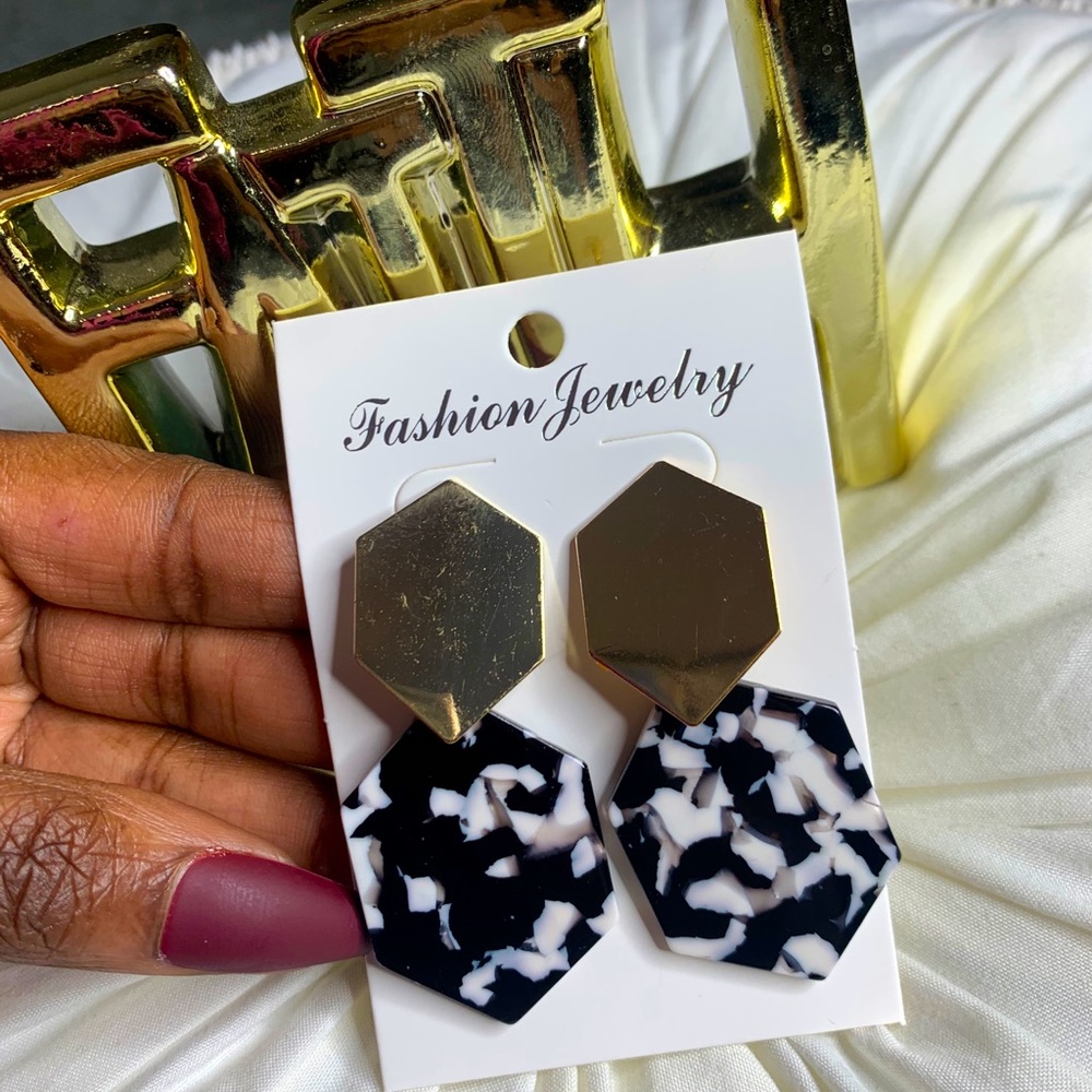 Geometric Earrings!!